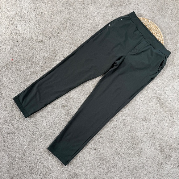 Vuori Men’s Coronado Pants Organic Cotton Super Soft Elastic Waistband Green L - Picture 3 of 14